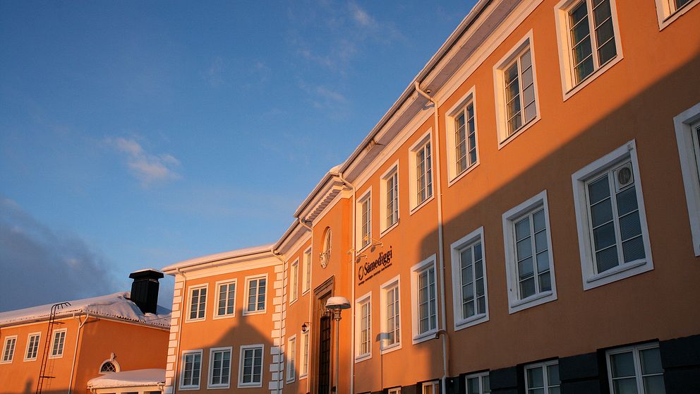 Bild på Sametingets kansli i Kiruna