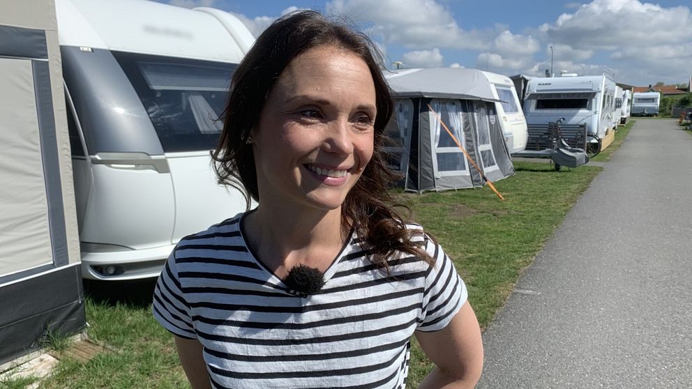 Marika Sundström blev ny delägare av Skrea Camping hösten 2019, bara några månader innan pandemin drog igång.