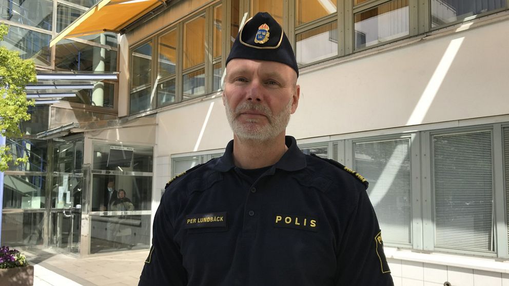 En bild på Per Lundbäck, chef för underrättelseenheten i polisregion Bergslagen.