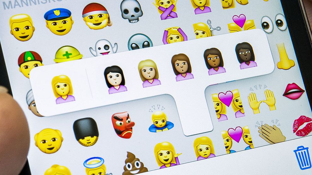 Emojis är emotionella symboler och figurer som används inom sms och sociala medier.