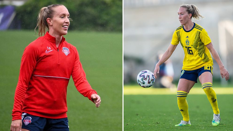 Landslagsspelaren Julia Roddar har bytt Göteborg mot Washington