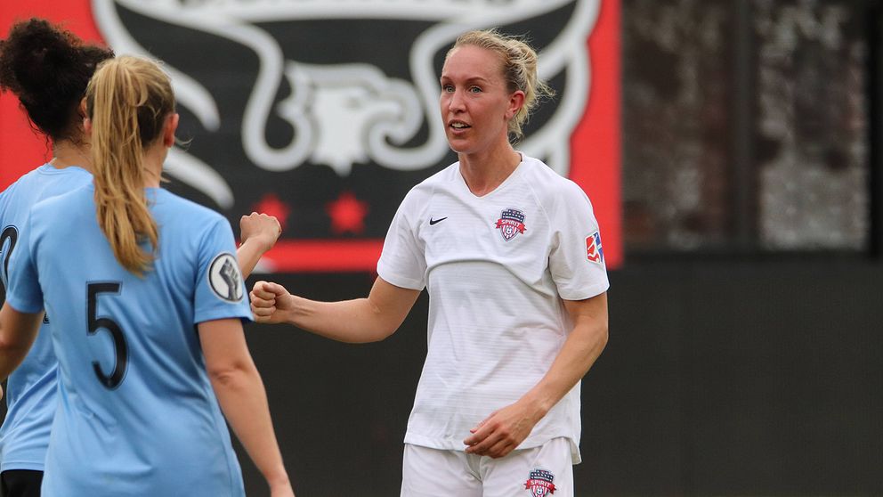 Julia Roddars Washington Spirit föll mot nykomlingarna Louisville.