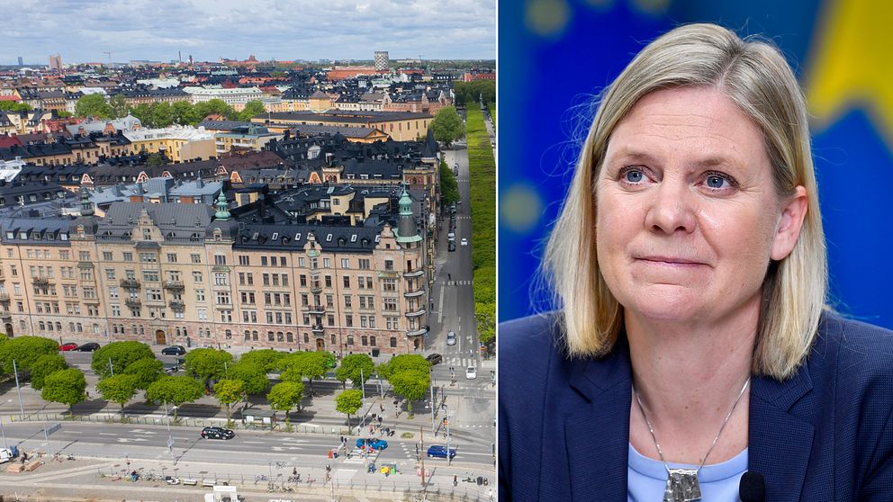 Finansminister Magdalena Andersson (S) leder arbetsgruppen som föreslår miljonärsskatt.