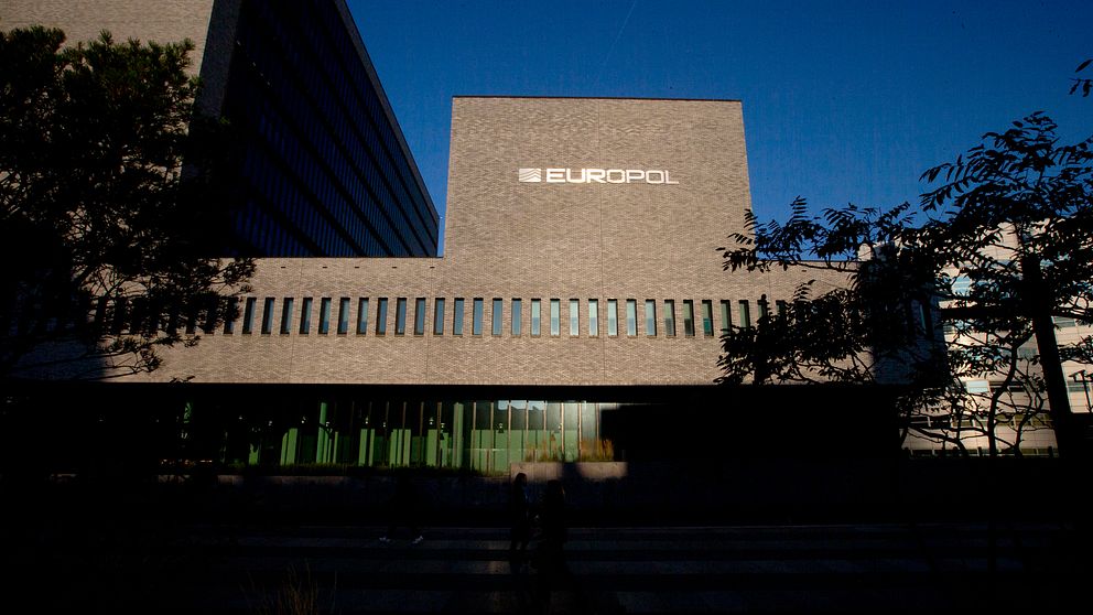 Europols högkvarter i Haag, Nederländerna.