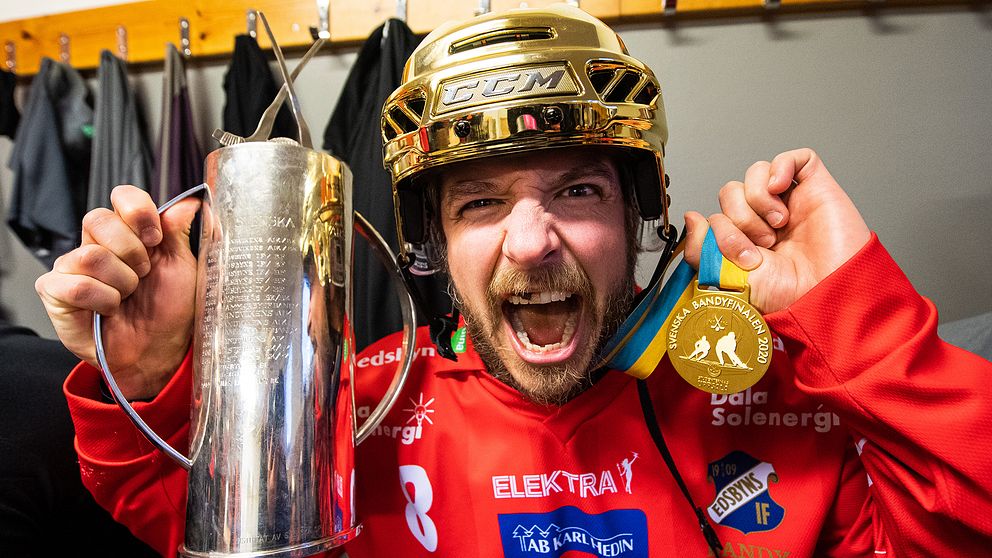 Hans Andersson har åtta SM-guld med Edsbyn.