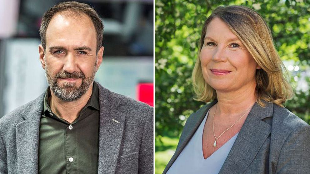 Michael Kucera och Charlotta Friborg, programchefer SVT Nyheter