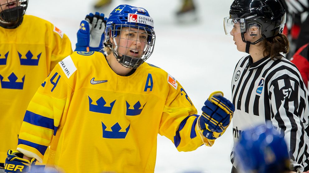 Erika Grahm lägger skridskorna på hyllan.