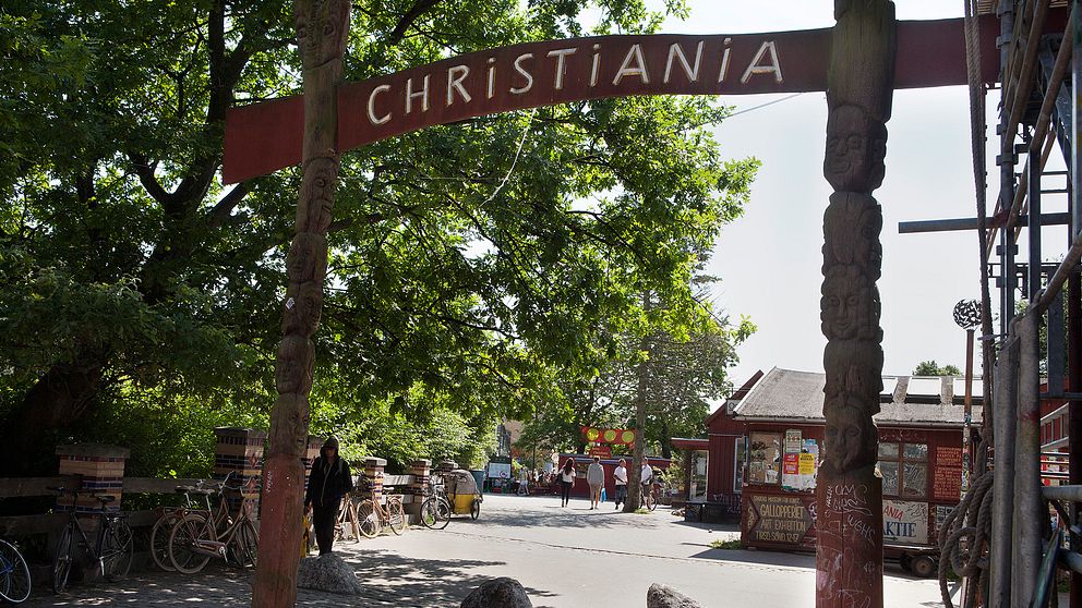 En ung man har skjutits till döds i Christiania i Köpenhamn. Arkivbild.