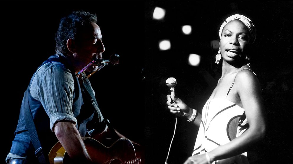Bruce Springsteen och Nina Simone
