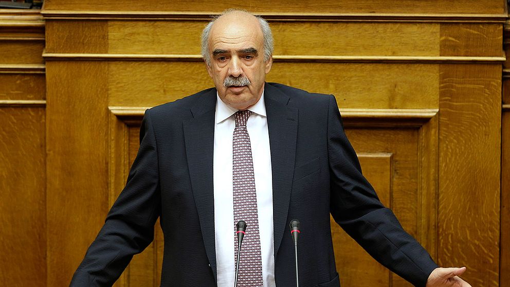 Vangelis Meimarakis, partiledaren för konservativa Ny demokrati i Grekland