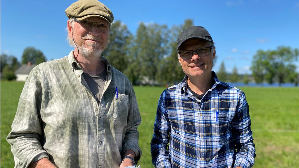 Ulf Ullring och Gunnar Therlin som jobbar för Savory Institute Norden