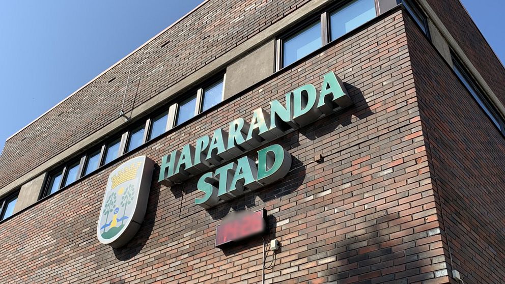 Haparanda kommunhus / Haparanda kommun / Haparanda stad.