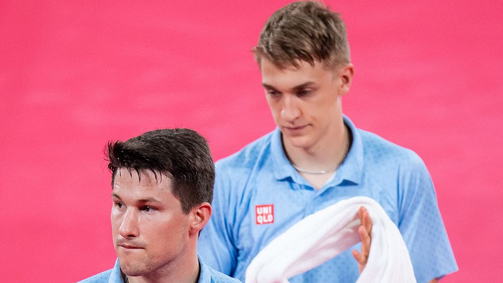 Kristian Karlsson och Antons Källberg bordtennislag är utslaget ur OS.
