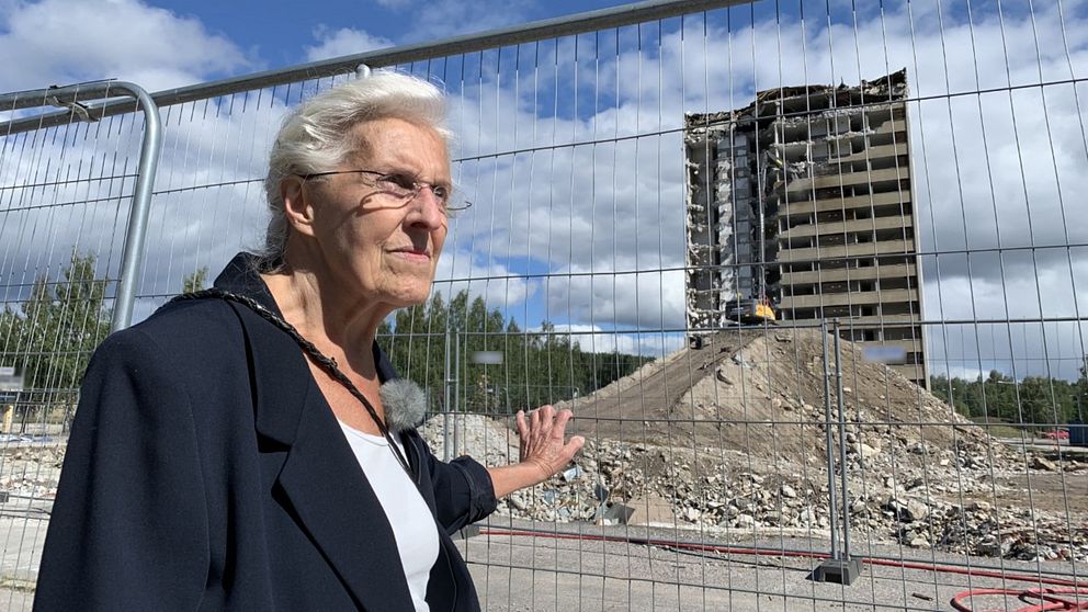 83-åriga Alice Olausson öppnade sin salong vid Focushuset 1962. Där jobbade hon i 55 år.