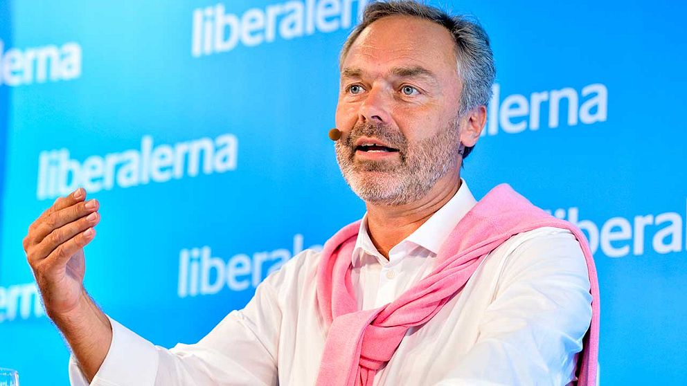 Jan Björklund, Folkpartiets partiledare.