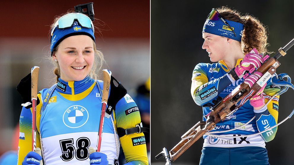 Stina Nilsson och Hanna Öberg.