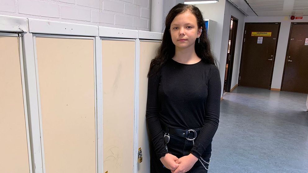 Jennifer Aveling, elev på Gudmundråskolan.
