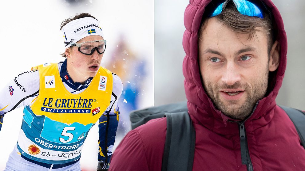 Petter Northug pikar Sverige inför Trollhättan.