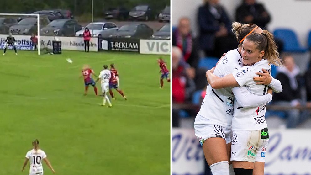 Sanne Troelsgaard stod för en fullträff mot Vittsjö.