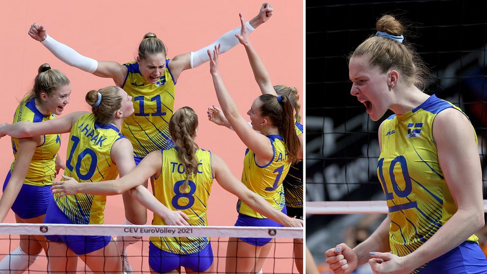 Sverige är klart för kvartsfinal i EM.