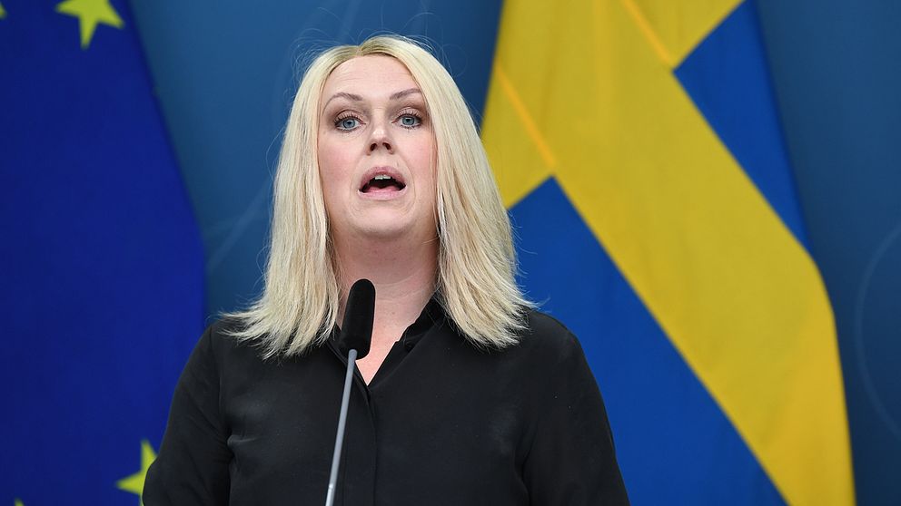 Socialminister Lena Hallengren.