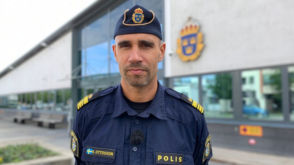 Karim Ottosson, lokalpolisområdeschef i Helsingborg.