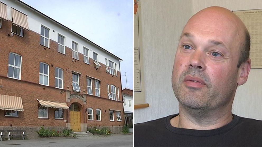 Polisen ställer inga krav på hur eleverna ska se i skolkatalogen, vilket förvånar skolans rektor Rickard Andersson.