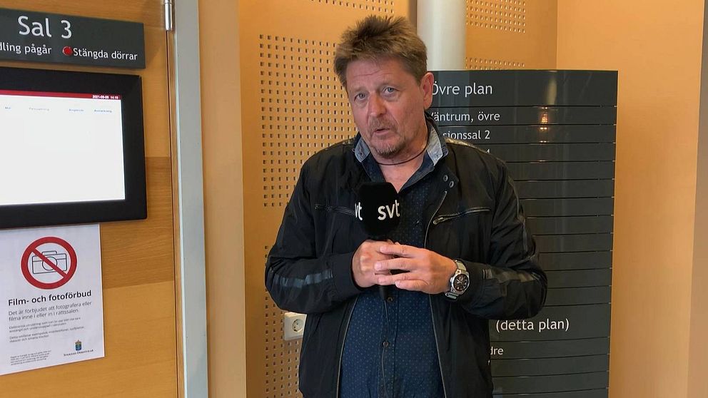 SVT:s reporter Pierre Ragnehag.