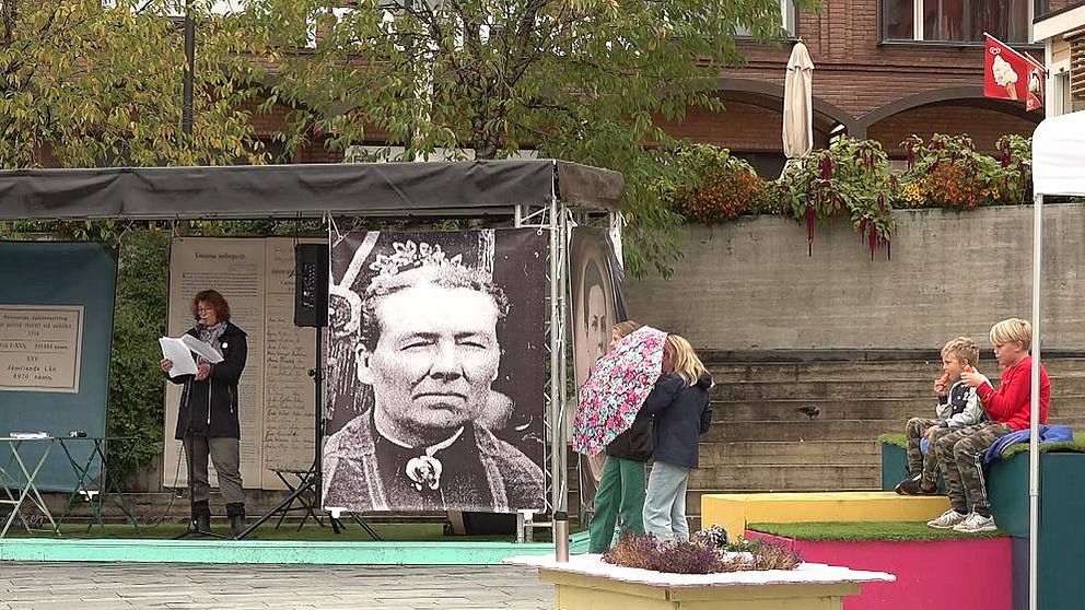 Scen på Stortorget