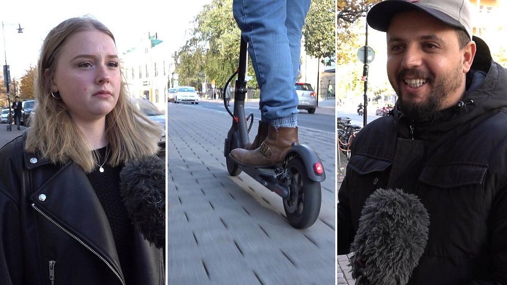 Vi tog en runda i centrala Karlstad och frågade vad folk egentligen tycker om elsparkcyklarna.