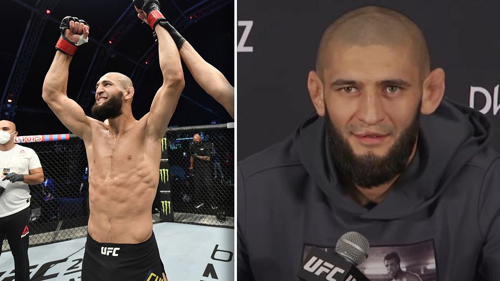 MMA-stjärnan Khamzat Chimaev återvänder till UFC-oktogonen.