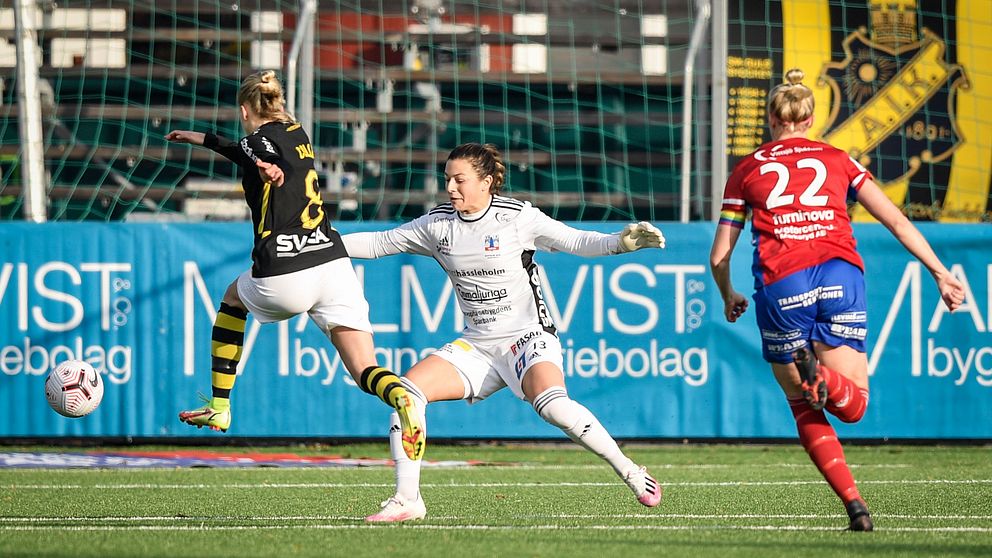 Kaisa Collins gjorde 1-0 för AIK