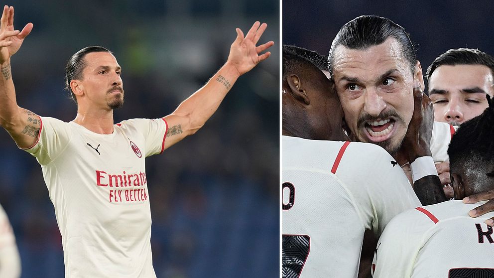 Zlatan målskytt i stormötet med Roma.