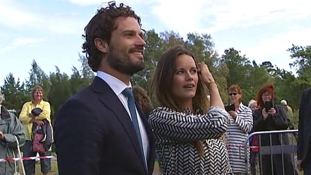 Prins Carl Philip och prinsessan Sofia på besök i Kristinehamn