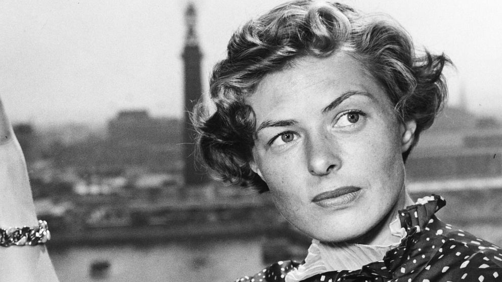 Ingrid Bergman.