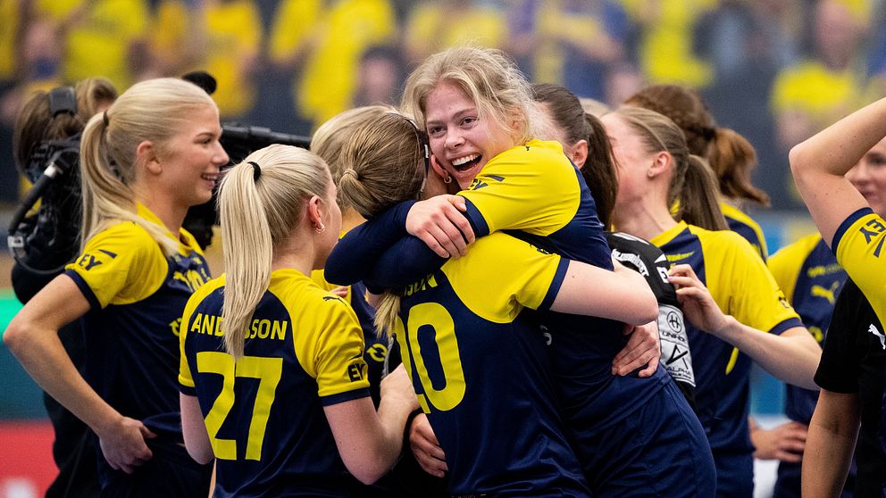 Sverige vinner åttonde raka VM-guldet.