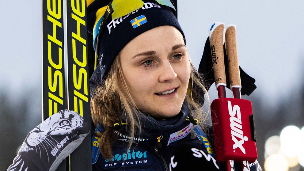 Stina Nilsson slog till med personbästa i Hochfilzen.