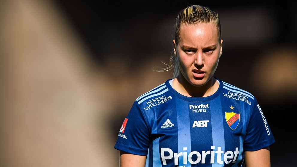Fanny Lång får inte förnyat kontrakt med Djurgården.