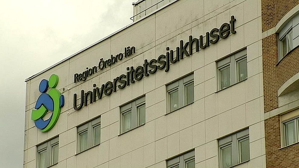 Skylt Universitetssjukhuset Örebro