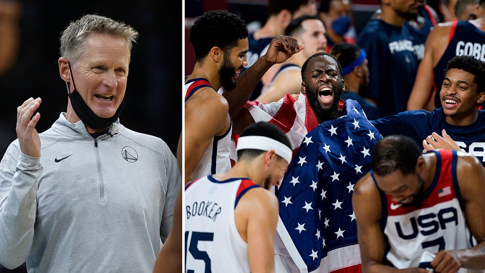 Golden States mästartränare Steve Kerr tar över USA:s OS-lag i basket 2024.