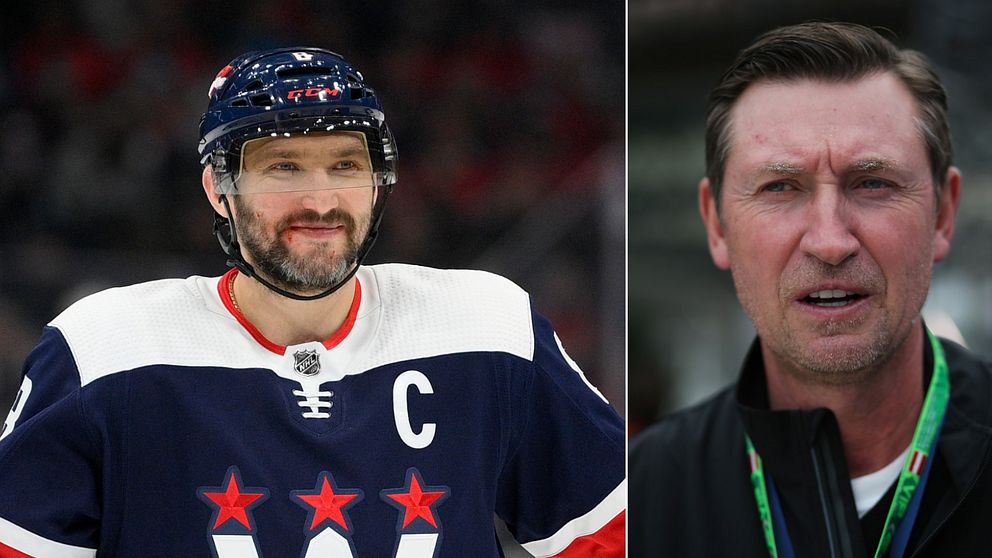 Alex Ovechkin jagar Wayne Gretskys rekord.