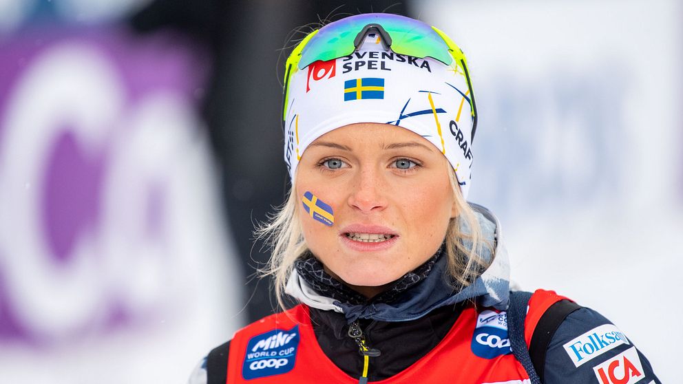 Frida Karlsson laddar inför OS.