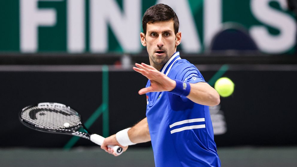 Novak Djokovic lämnar återbud till ATP Cup i Sydney.