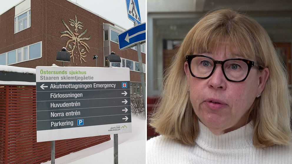 Östersunds sjukhus – Maria Söderkvist hälso- och sjukvårdsdirektör