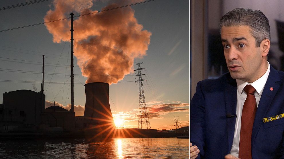 Hör energiminister Khashayar Farmanbars korta svar på frågan om kärnkraften ska betraktas som grön eller inte.