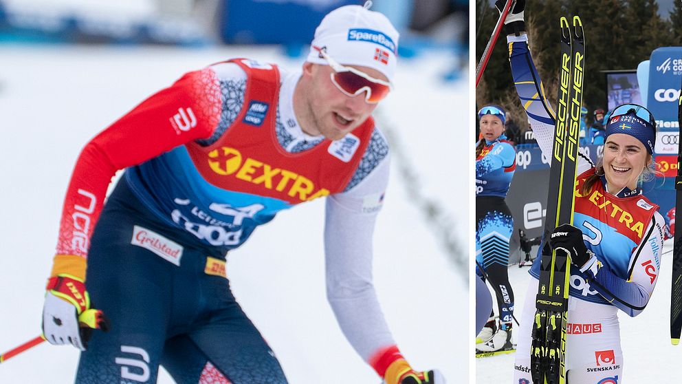 Even Northug var långsammare än Ebba Andersson i Tour de Ski-avslutningen.