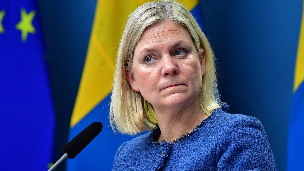 Statsminister Magdalena Andersson (S).