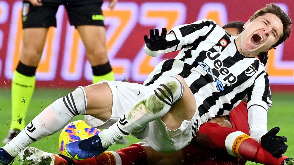 Federico Chiesa missar resten av säsongen med Juventus.