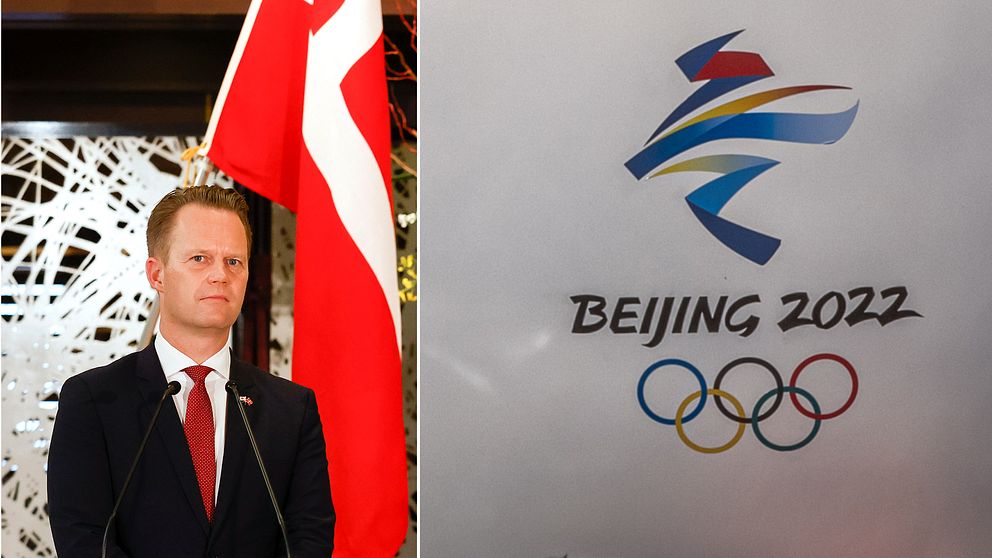 Danmarks utrikesminister Jeppe Kofod meddelade i dag att landet bojkottar OS diplomatiskt.