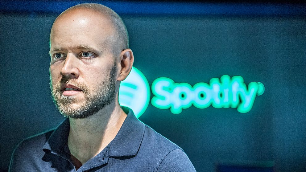 Spotifys medgrundare och vd Daniel Ek.